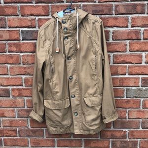 COPY - Tan Lighweight Parka Jacket